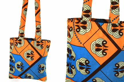 Zambian Chitenge Tote Bag