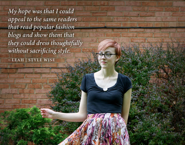 Photo of Leah with quote