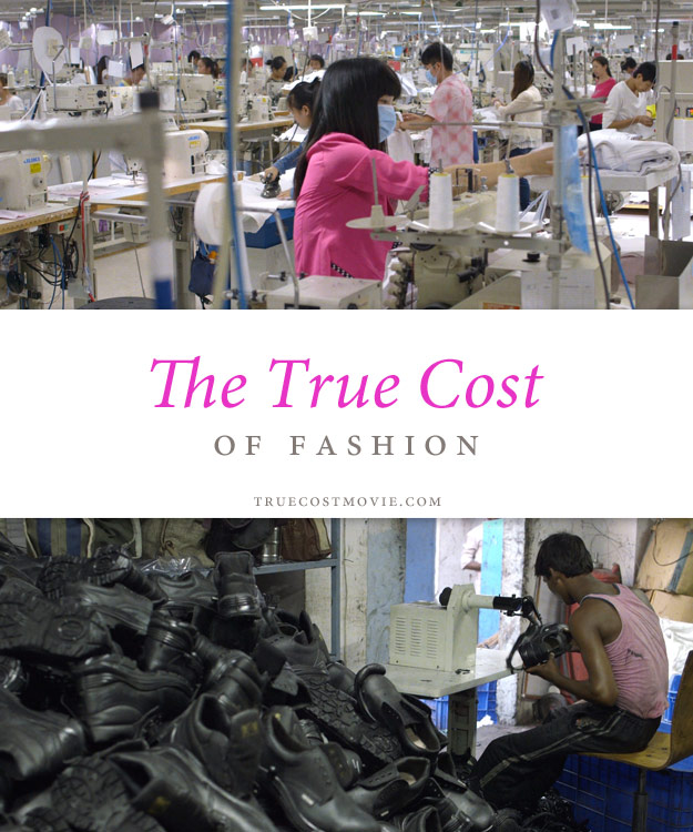 East Asian factory workers, a South Asian shoe sweatshop