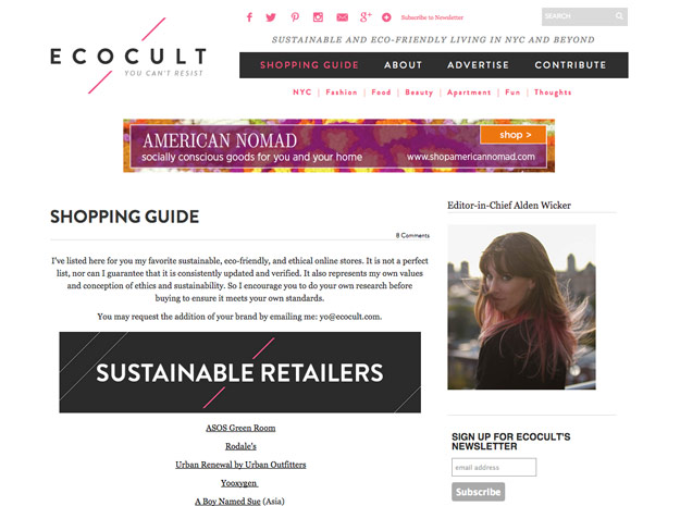 EcoCult screenshot