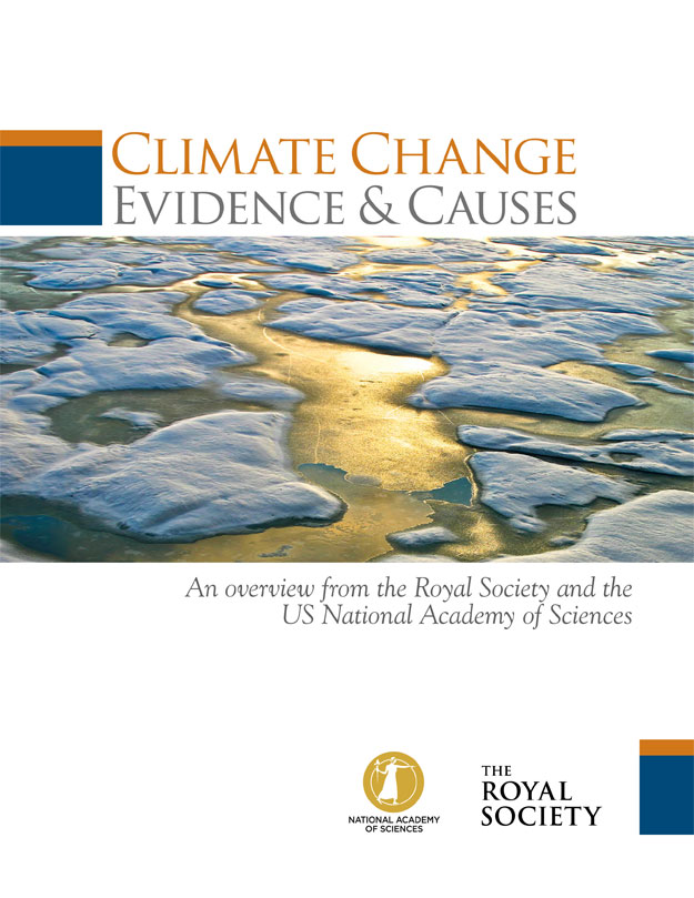 Climate Change: Evidence & Causes by the National Academy of Sciences and The Royal Society