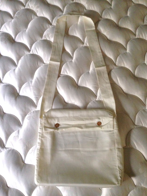 Cotton bag used as Sol Organix sheets packaging